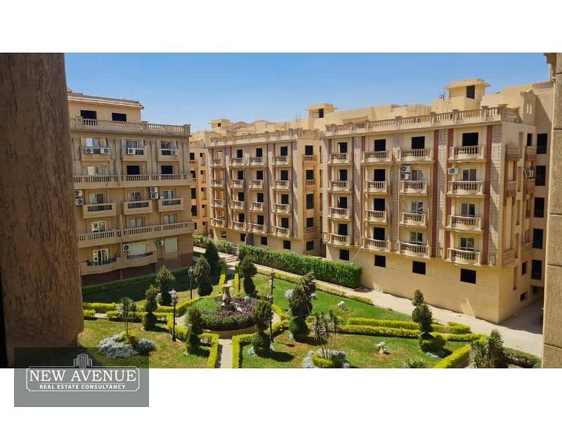 Apartment 135 m eter for sale in New Cairo prime location Delivered in AL ashrafeya compound 3