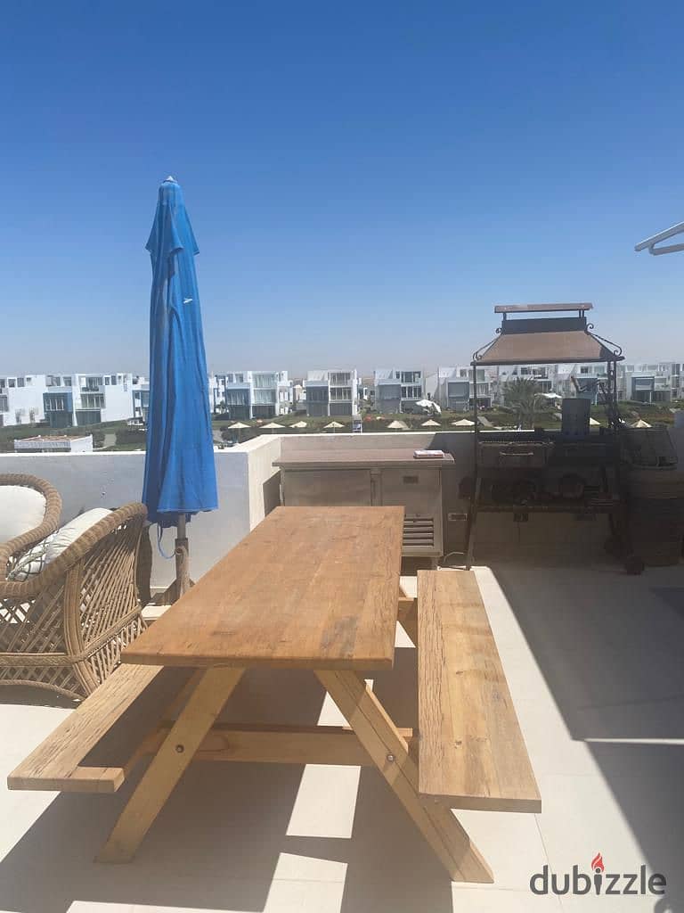 Penthouse For sale,251m + 70m roof in Fouka Bay Resort - Tatweer Misr 4