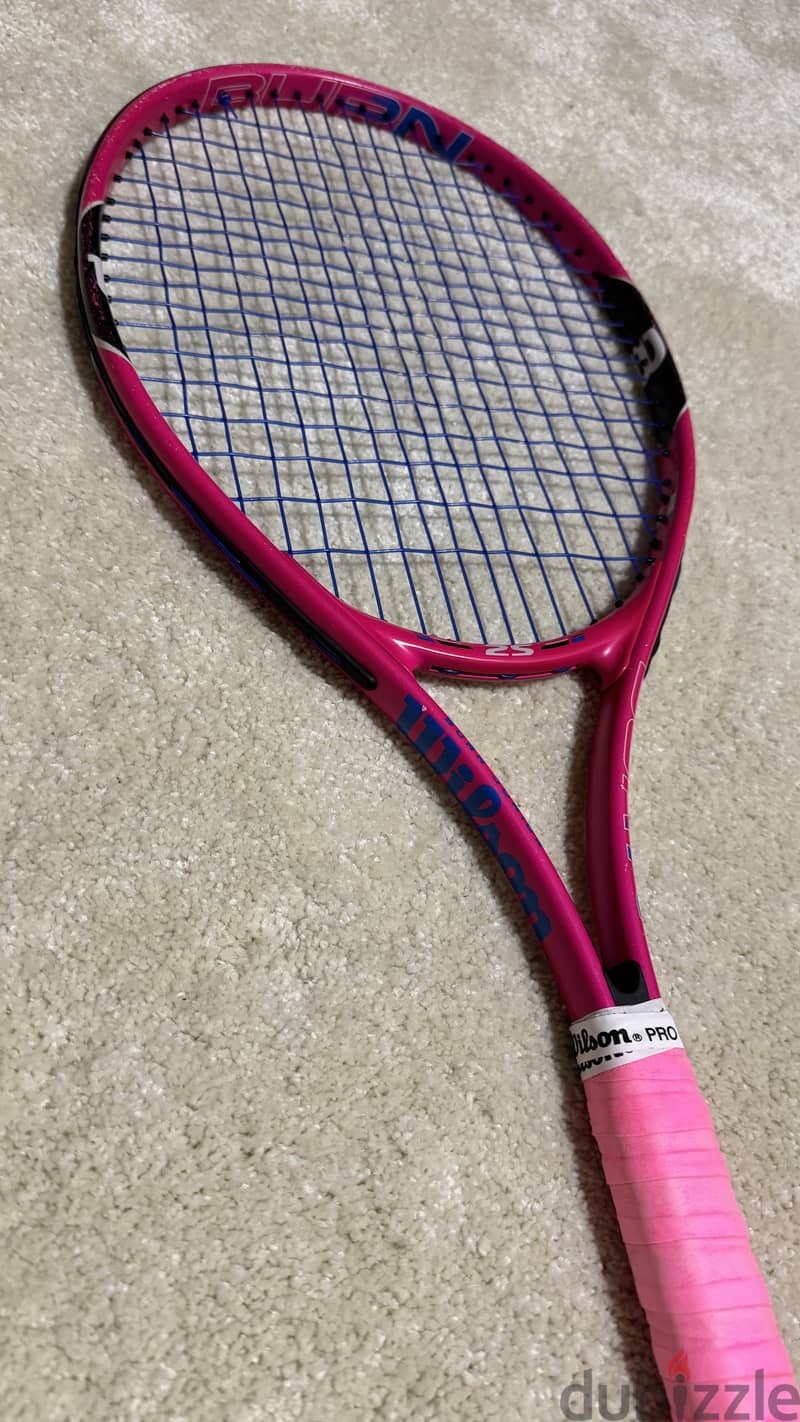 Wilson Burn Junior 25 tennis racket 3