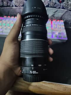 Canon zoom lens ef 75-300mm 1:4-5.6 III 0