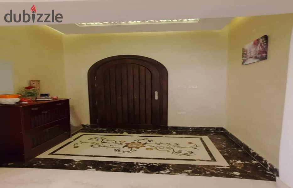 furnished Townhouse 316m for rent in Hyde park new cairo 4