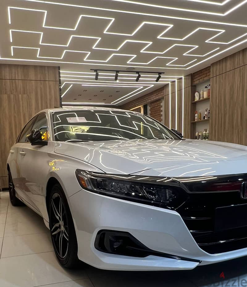 Honda Accord 2022 Zero High Line هوندا اكورد 2022 زيرو هاي لاين 9