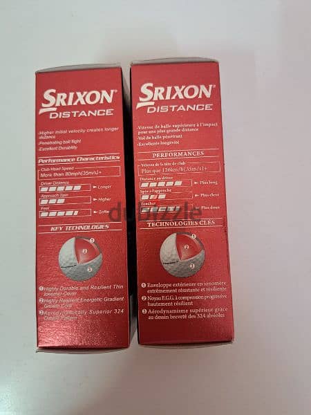 srixon distance  balls 0