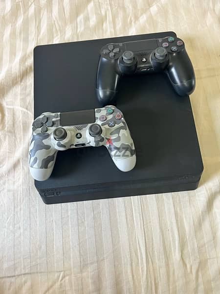 PS4 slim black 1000GB (1Tb) 2