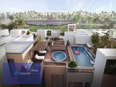 With a 25% discount, a fully finished villa in Monte Napoleone Compound in Mostakbal City, in installments over 7 years