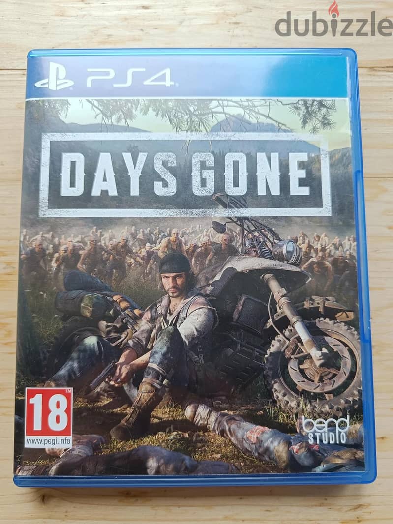 لعبتين Red dead redemption 2 و Days Gone 2