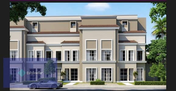 Villa 212 meters in a fully furnished villas compound in Mostakbal City directly on the Amal Axis and in front of Madinaty with a down payment of only