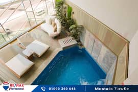 Own a villa with a private swimming pool for the first time in Smouha