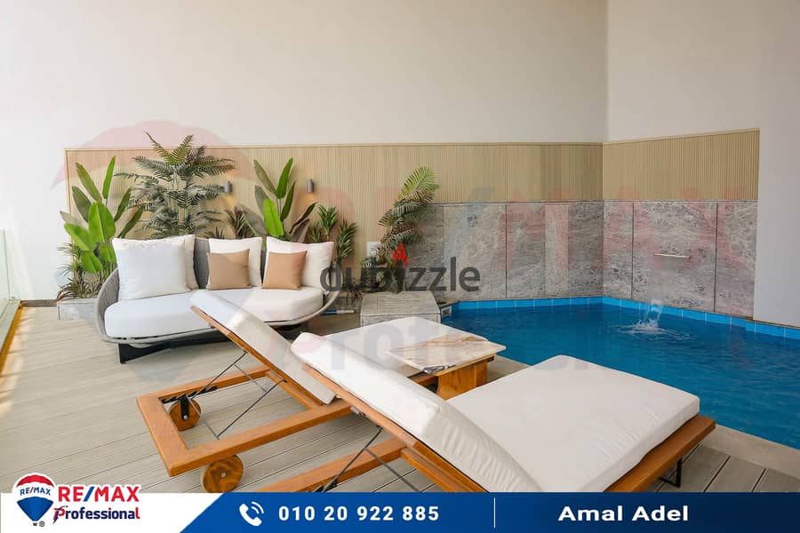 Own a villa with a private swimming pool for the first time in Smouha 7