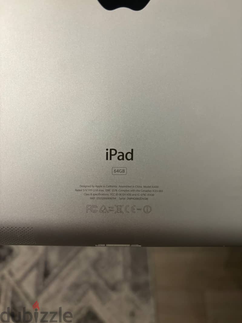 iPad 3 64GB (Model A1430) - Perfect condition - Not a single Scratch 5