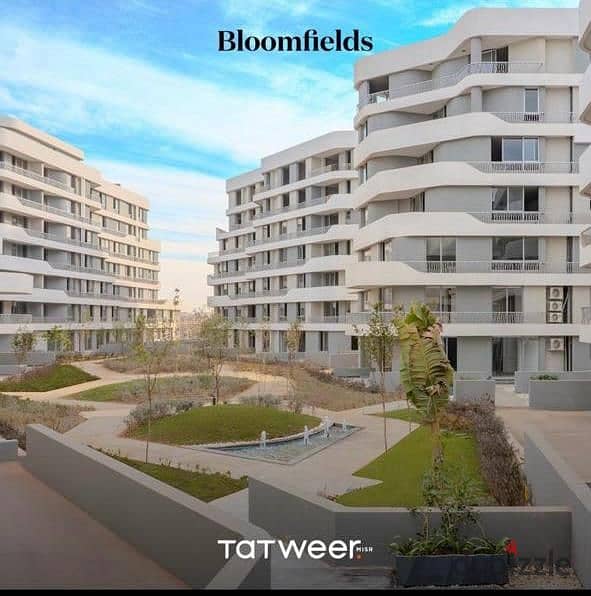 With installments up to 10 years, ready for inspection in Bloomfields Compound 4