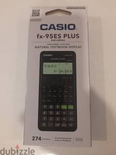 Casio calculator FX-95ES Plus 2nd edition  آله حاسبة النسخة الثانية