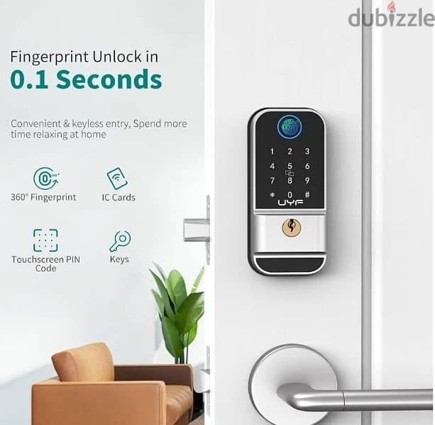 Door smart lock 4