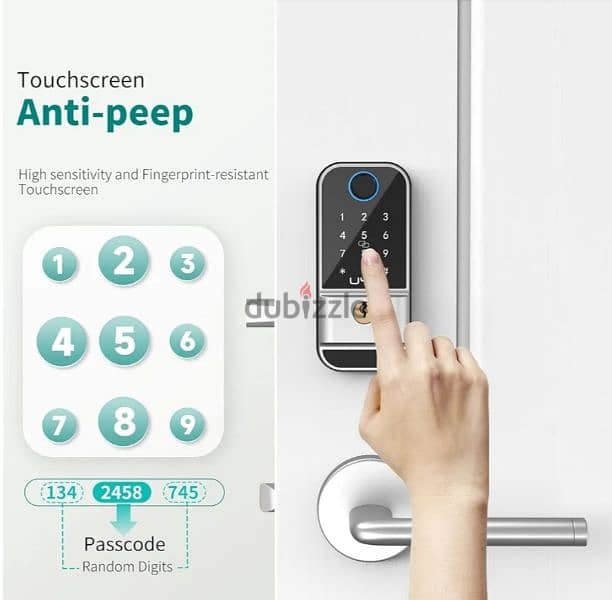 Door smart lock 5