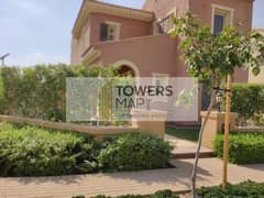 Villa For Rent In Mivida New Cairo / With ACs - Kitchen / 4 Bedroom