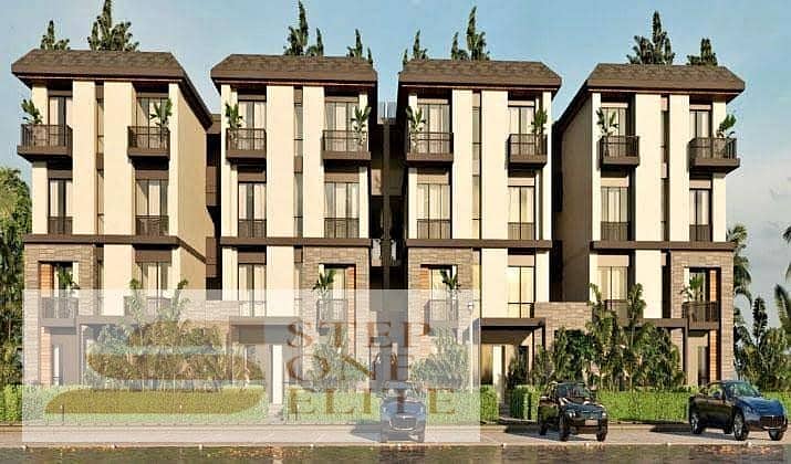 Apartment for sale in installments, 130 square meters, semi-finished, in Tilal East, Fifth Settlement, directly next to Mountain View 1