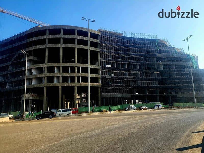 Office for sale 147 meters in installments over 7 years in the financial district of the administrative capital 9