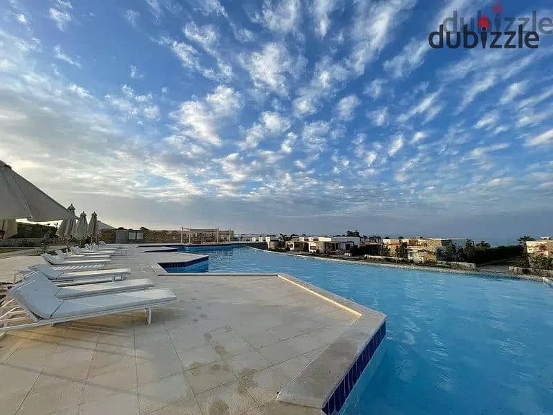 شقة للبيع بقرية سوما باي 112م fully finshed عالبحر مباشرة Soma Bay 8