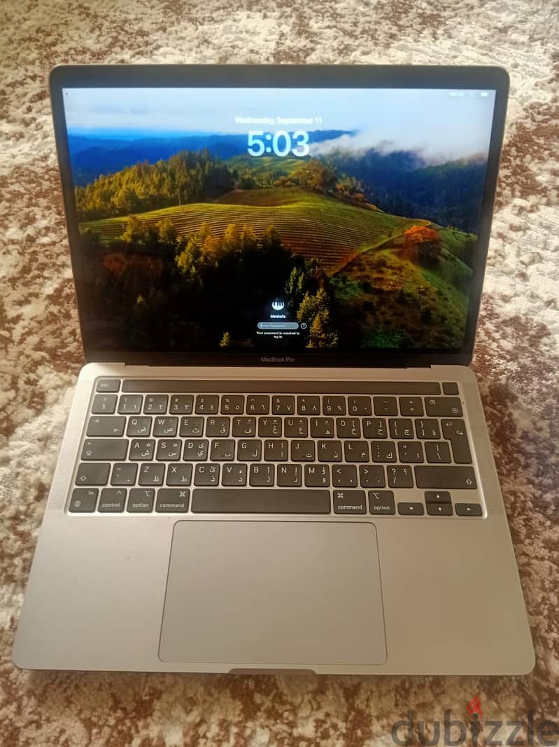 MacBook Pro M1 512 GB Ram 8G Cycle Count 24  Battery 100% 4