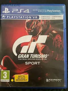 Gran turismo PS4 cd