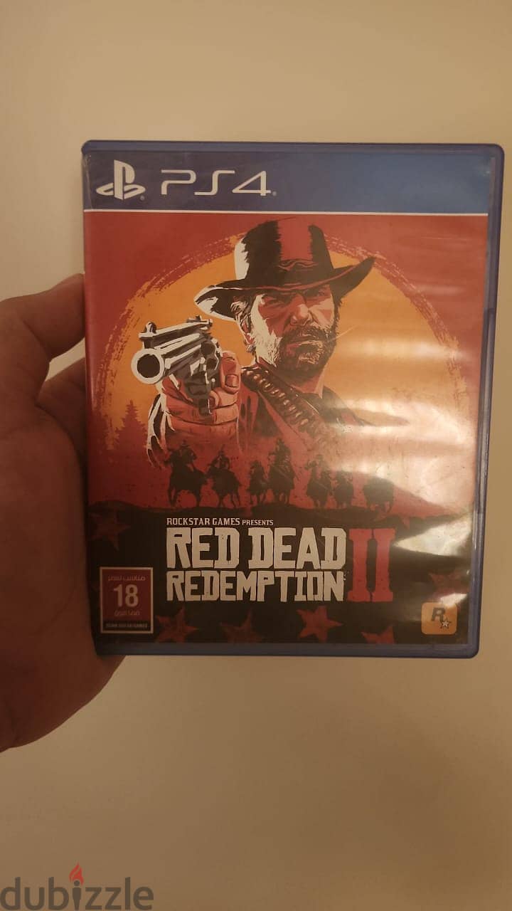 لعبتين Red dead redemption 2 و Days Gone 3