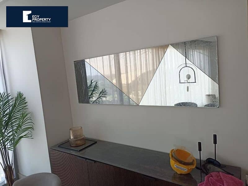 Fully Finished Apartment for Sale in Zed East | 164 SQM, 3BR, Greenery View | 3.38M EGP Down Payment! 12