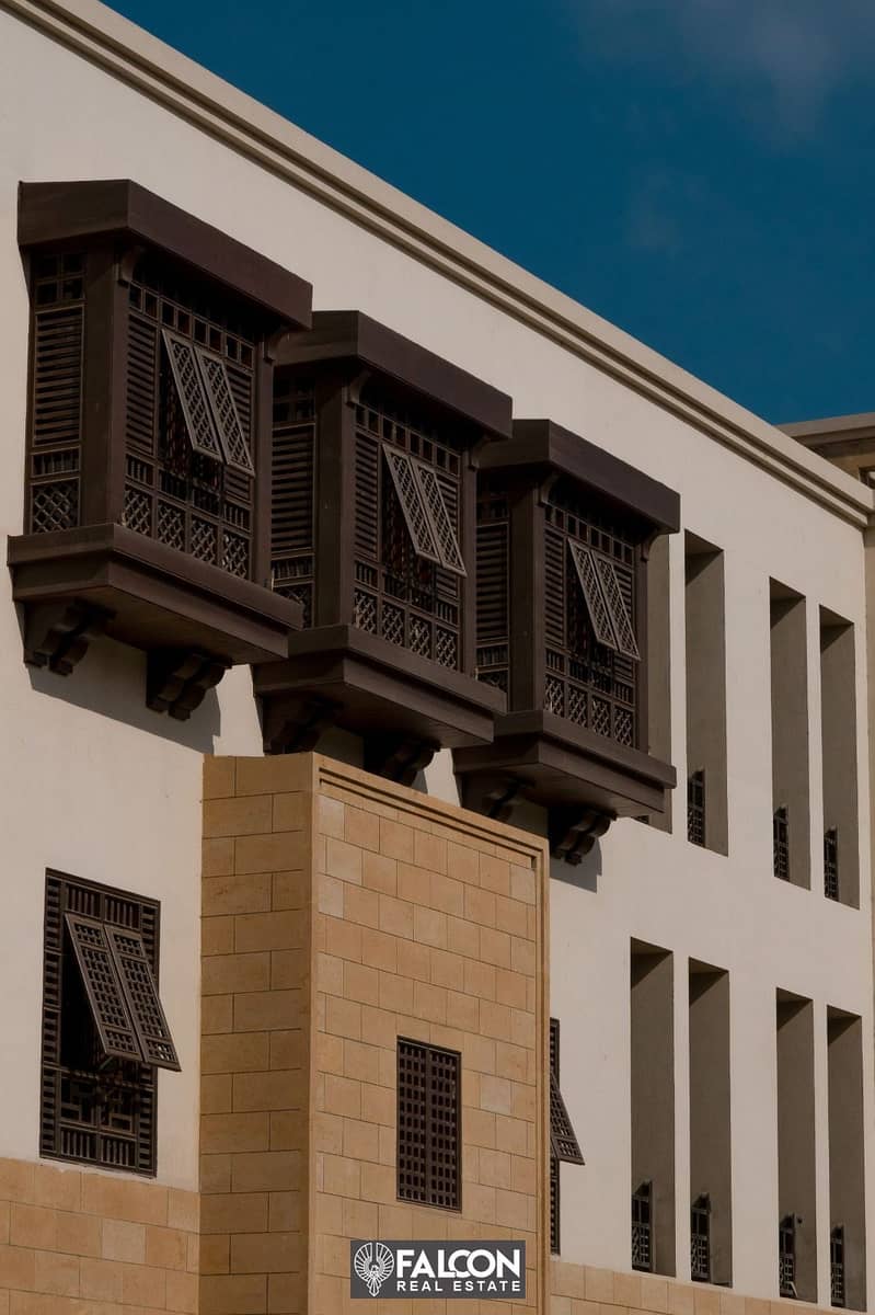 Apartment 124m, immediate delivery, fully finished, on Salah Salem Road, in the heart of Old Cairo, Fustat Compound 5