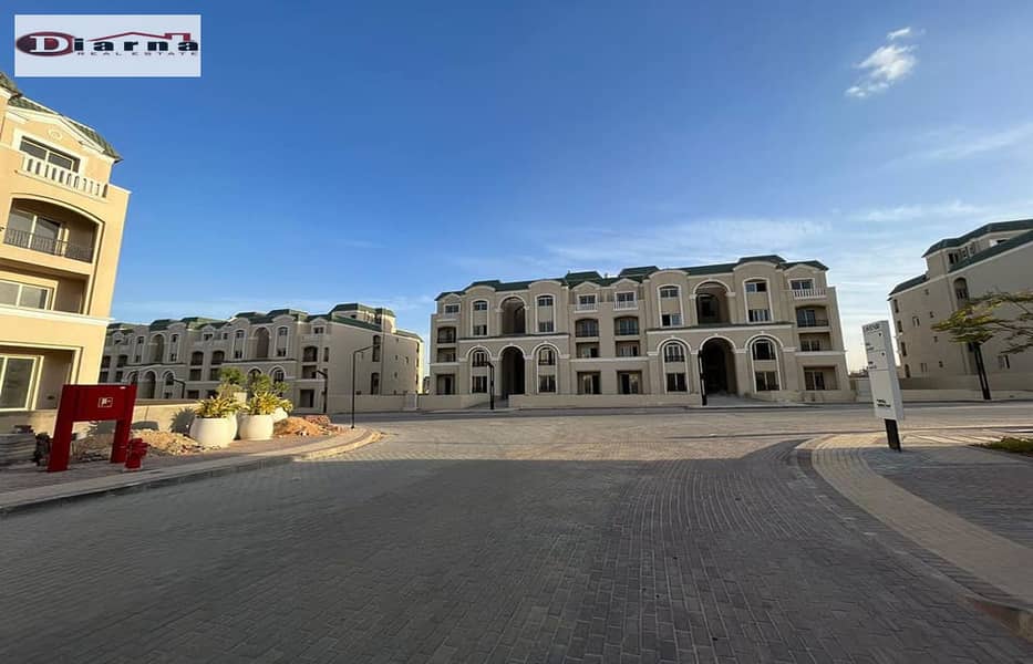 Apartment with garden 250 meters, resale in L'Avenir El Mostakbal, immediate Delivery 2