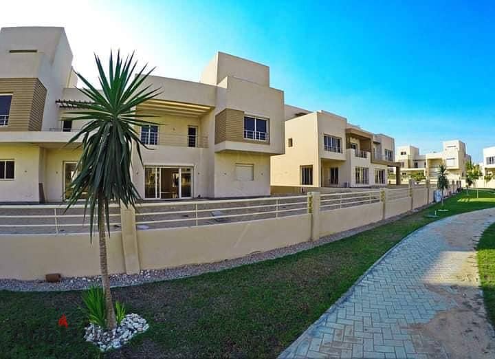 Resale villa for sale, fully finished, ready for immediate delivery, in Sheikh Zayed, in the heart of Grand Heights 6