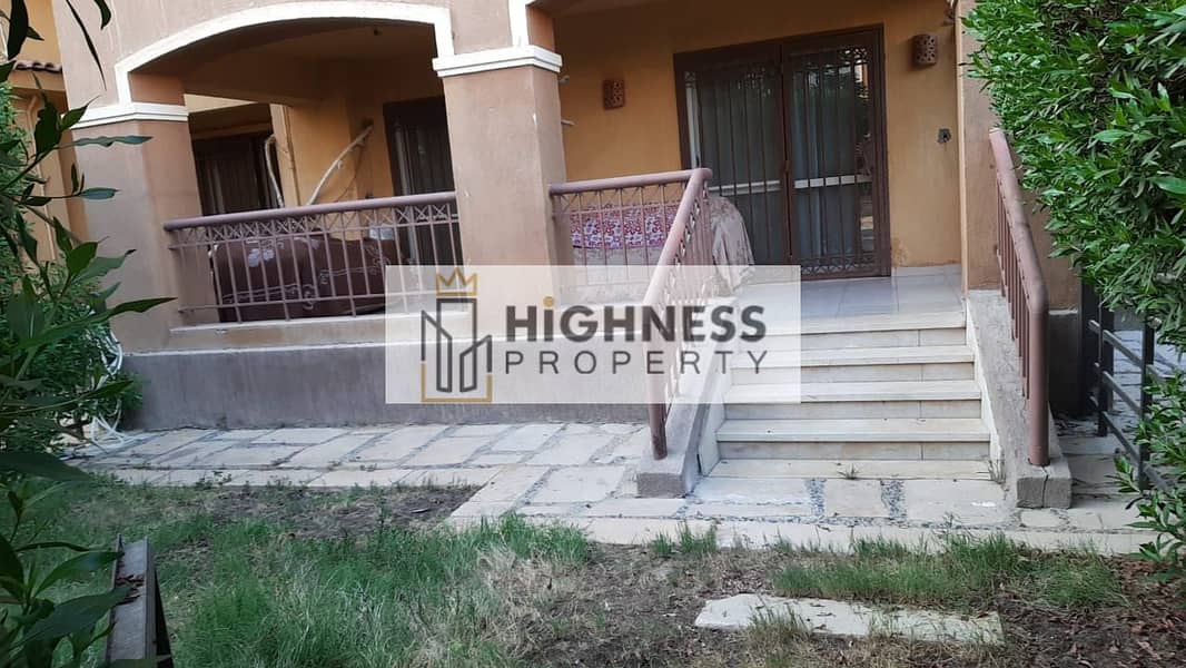 For quick sale, the most beautiful apartment in Garden City for sale, 158 m + 45 m garden, at a special price, fully finished and furnished, the first 6