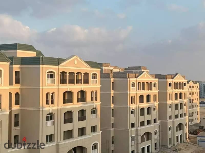 Apartment 160. M in L'AVENIR Sabbour Mostakbal City ready to move overlooking greenery for sale under market price 0