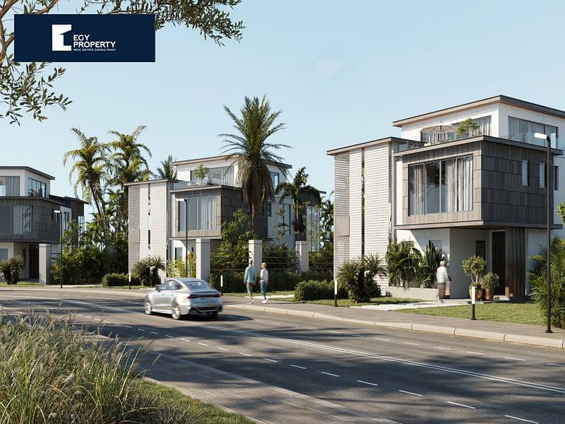 in Crest by Il Cazar Duplex for Sale  | 5% Down Payment, 10 Years Installments | 3BR, 240 SQM | 1.08M EGP DP! 4