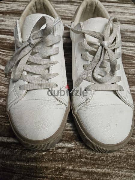 Rarely used  white sneakers as new 40 1