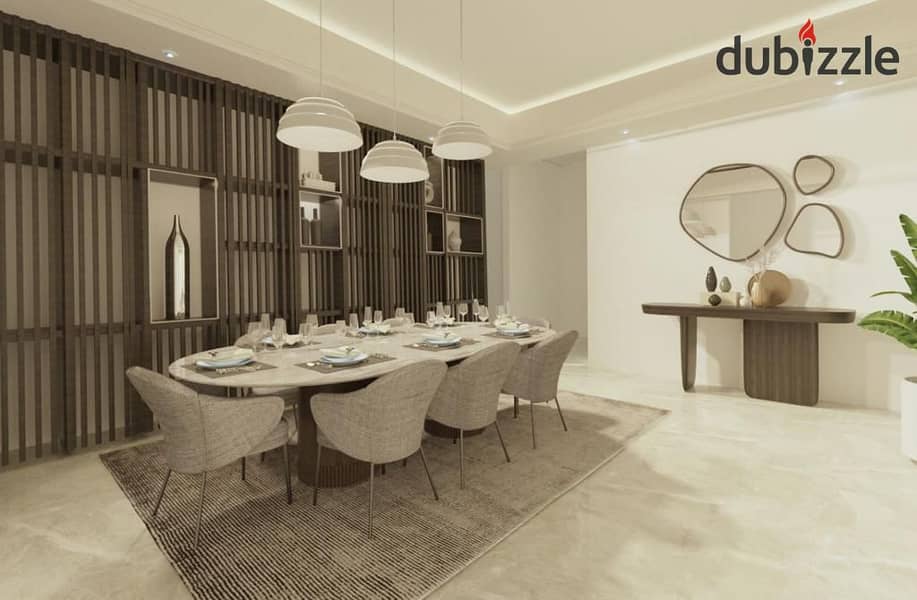 For sale, a super deluxe finished apartment in Old Sheikh Zayed, next to Village West Dorra 2