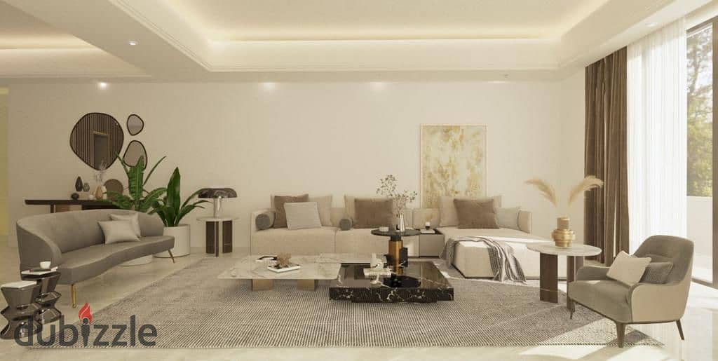 For sale, a super deluxe finished apartment in Old Sheikh Zayed, next to Village West Dorra 4