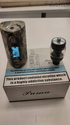 kit vape Dl Mod Puma + Tank Ready Coil 0