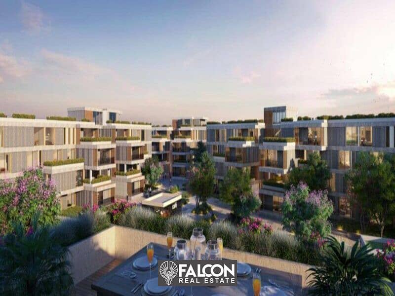 Receive within two years with a down payment of 550 thousand and installments over 10 years, an apartment in Fay Sodic, Sheikh Zayed 8