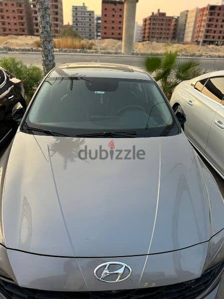 هيونداي النترا لايجار Hyundai Elantra cn7 for rent 2