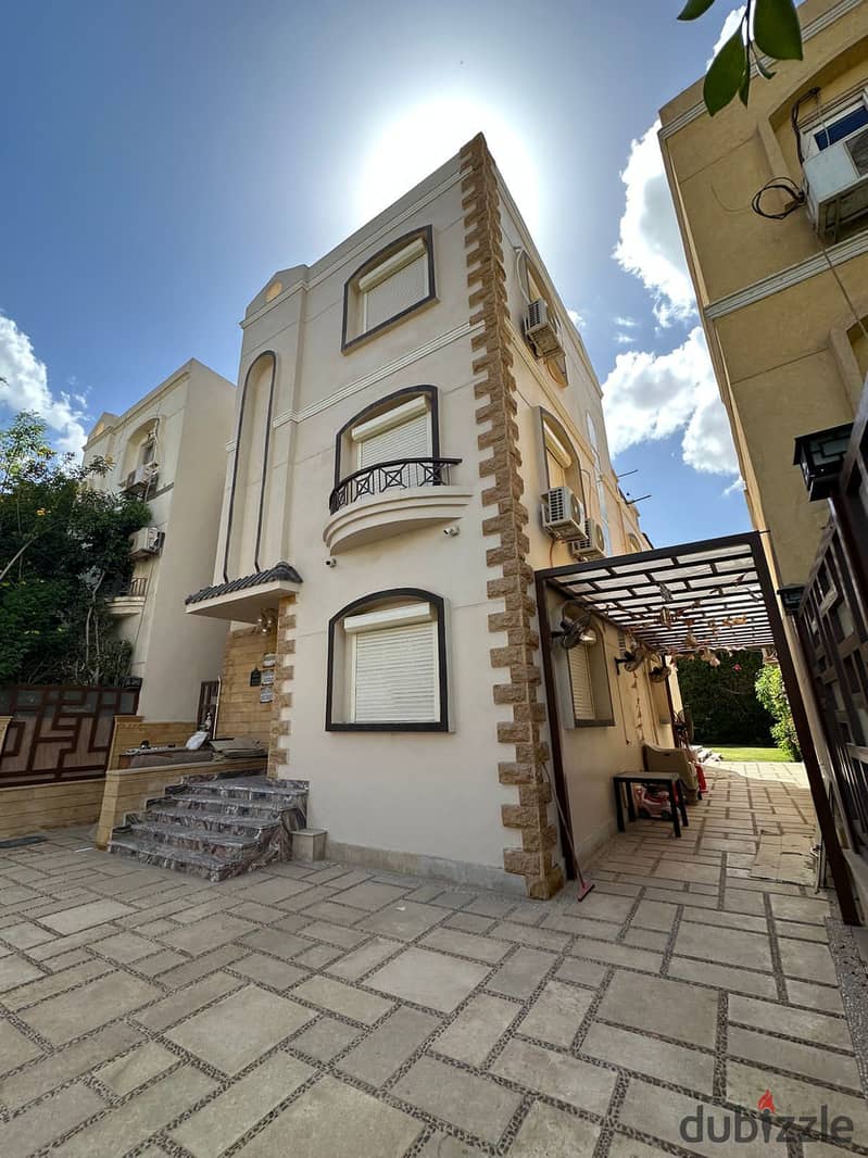 Luxury villa for sale, twin house, in Hadayek El Mohandiseen Compound, Sheikh Zayed, next to all services 7