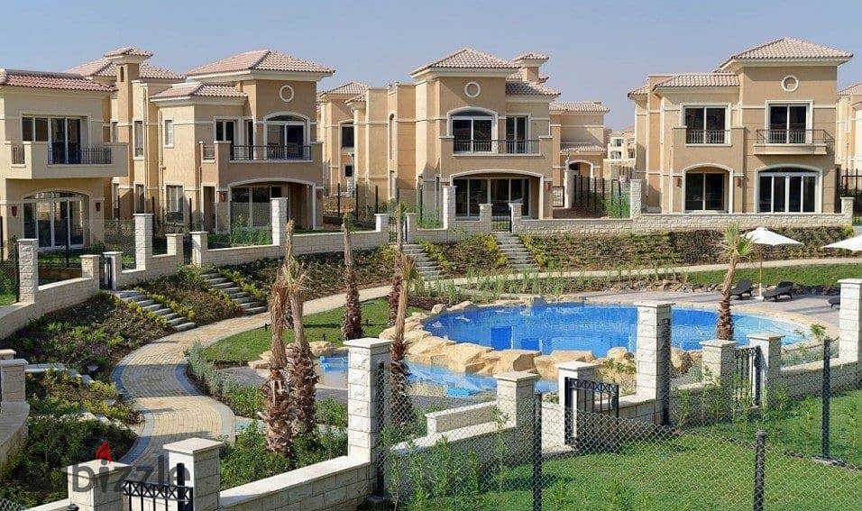 Villa for sale, 205m ready for viewing, in Stone Park, New Cairo 5