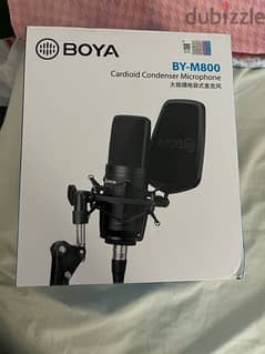 Microphone Boya by-m800 cardioid condenser