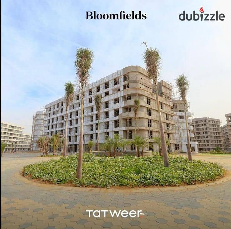 Apartment for sale With Only 5% downpayment , ready for inspection in Bloomfields Compound 11