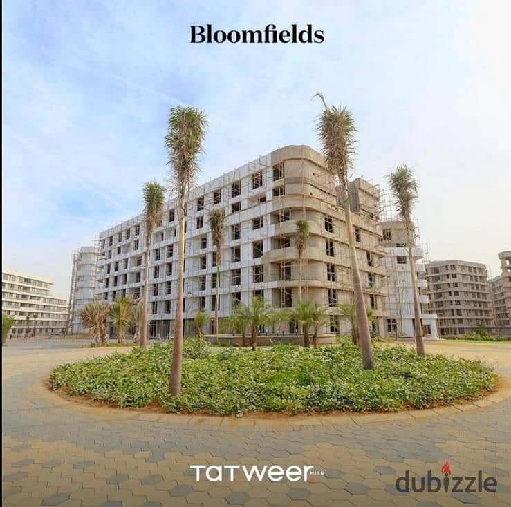 Apartment for sale With Only 5% downpayment , ready for inspection in Bloomfields Compound 10