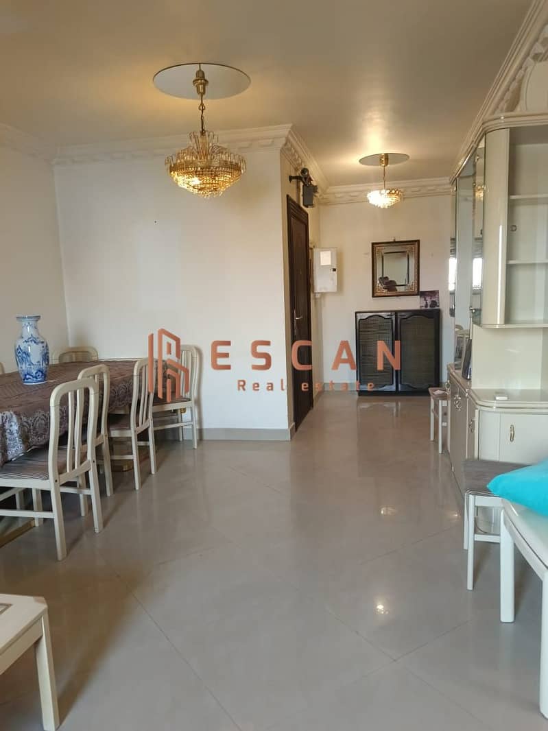 Furnished apartment for rent in Al Rehab 155 m, near services 4