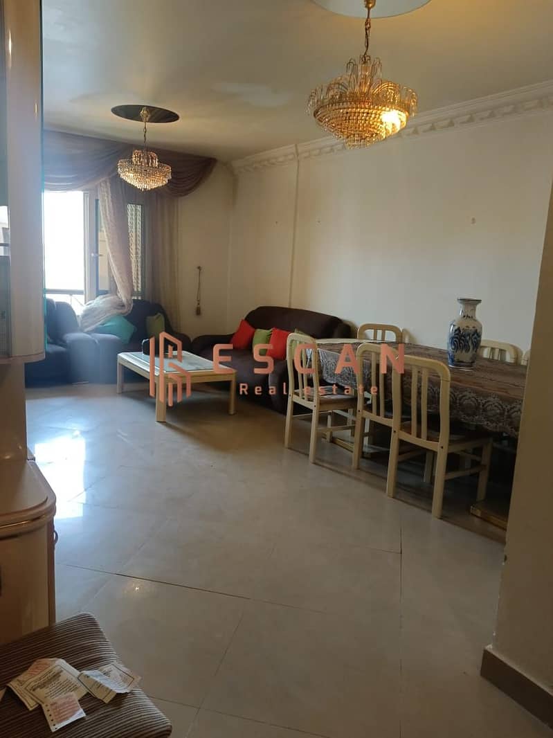 Furnished apartment for rent in Al Rehab 155 m, near services 5