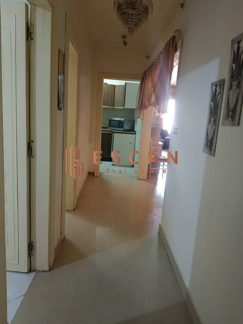 Furnished apartment for rent in Al Rehab 155 m, near services 8