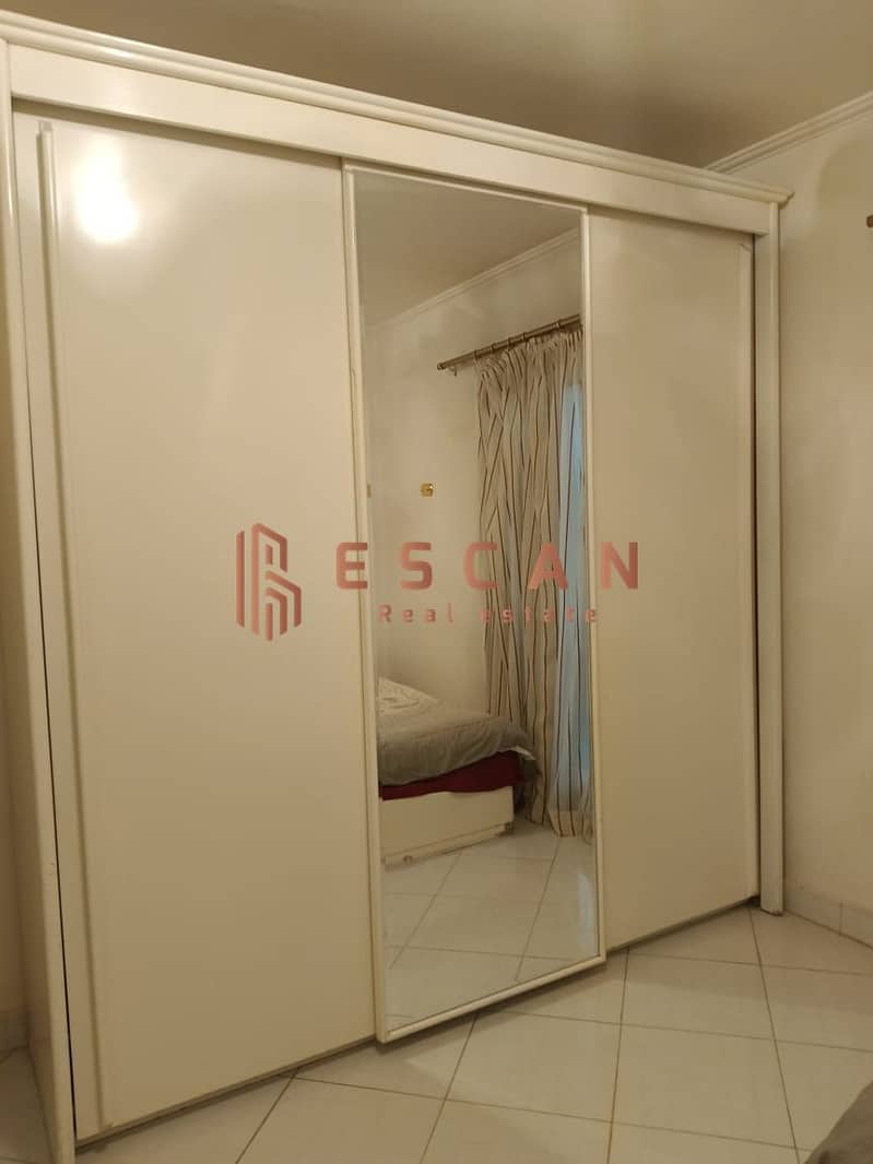 Furnished apartment for rent in Al Rehab 155 m, near services 11