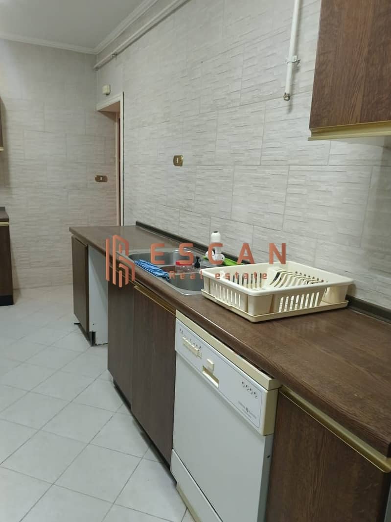 Furnished apartment for rent in Al Rehab 155 m, near services 13