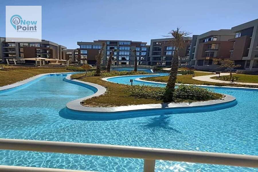 At the best price, invest and own a two-bedroom apartment in the heart of the Administrative Capital in The Island 3