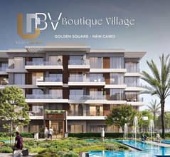 Studio for Sale Fully Finished Resale boutique village by modon development  New Cairo Installments till 2029 under market price 0